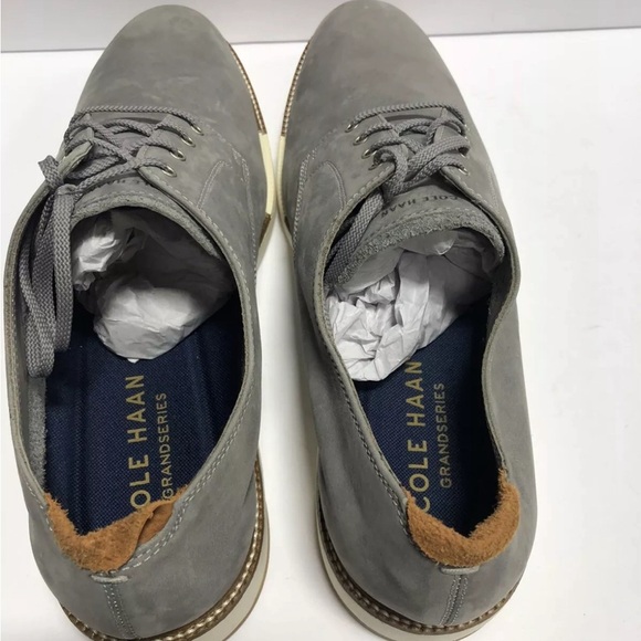 Cole Haan Mens 7-Day Plain Toe Oxford Ironstone Size 10.5 M